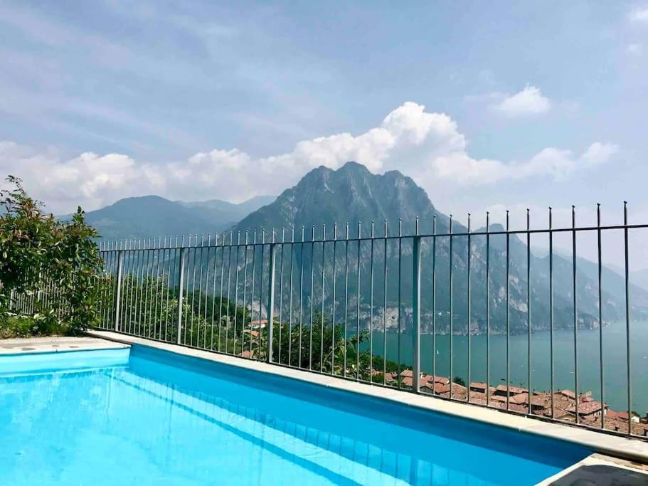 Piccolo Paradiso Vista Lago Con Piscina Privata Riva di Solto Zewnętrze zdjęcie